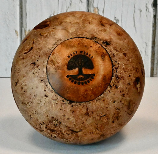 Black Cherry Burl Hollow form