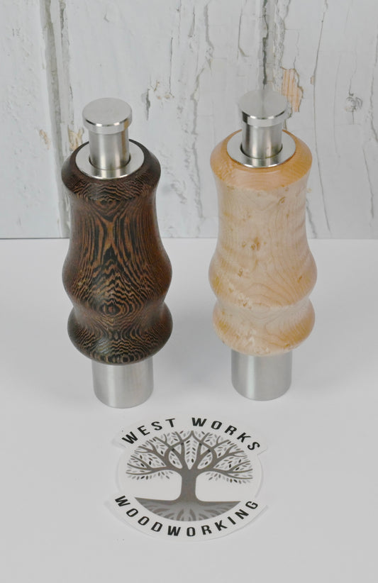 Handy One Handed Salt & Peppermill Set