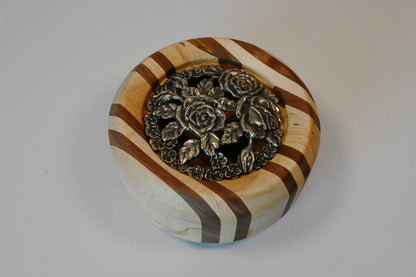 Potpourri Box - Ambrosia Maple and Black Walnut