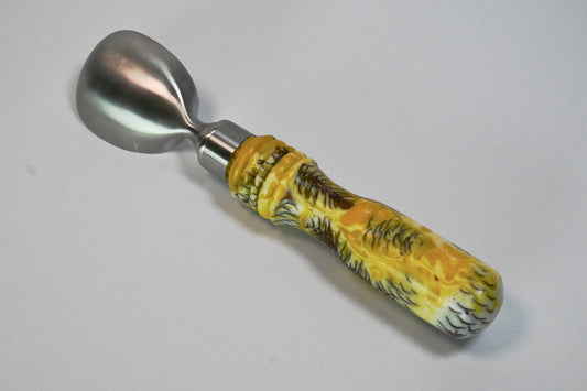 Custom Acrylic handled Ice Cream Paddle w/ Pine Cones
