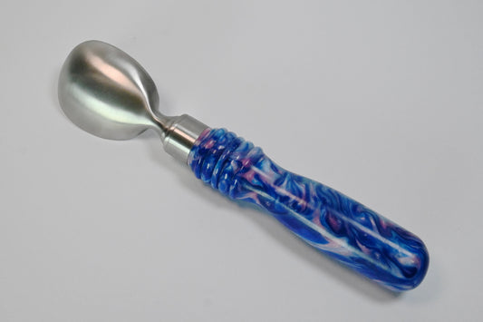 Custom Acrylic handled Ice Cream Paddle - Hydrangena